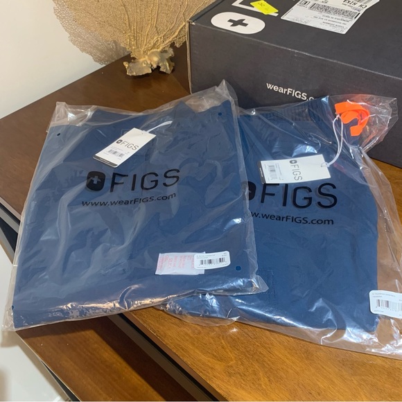 Figs Deep Reef scrub set - Picture 4 of 6